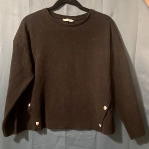 Zara thick sweater with accents